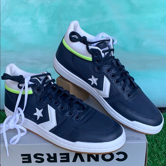 CONVERSE FASTBREAK PRO MID OBSIDIAN/WHITE/ MENS - Picture 5 of 16